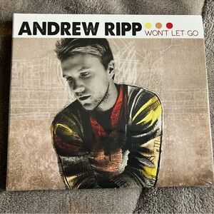 Andrew Ripp "Won't Let Go" CD Cover Art